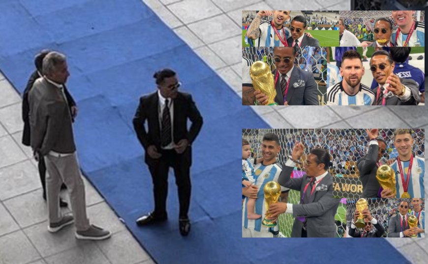 Salt Bae reappears at Champions League final after the scandal he caused at 2022 World Cup