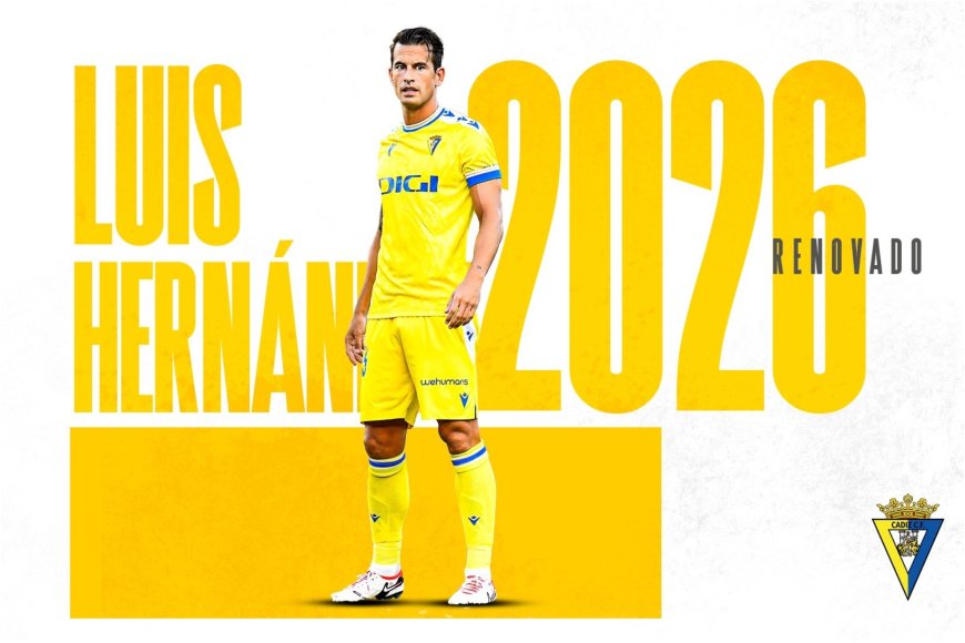 Luis Hernández amplía su contrato hasta 2026