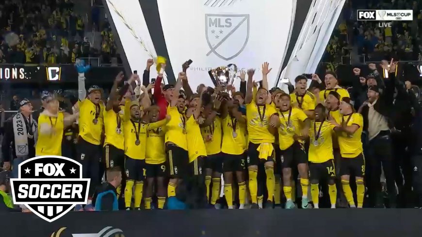 Columbus Crew celebrate MLS Cup victory over LAFC  | FOX Soccer
