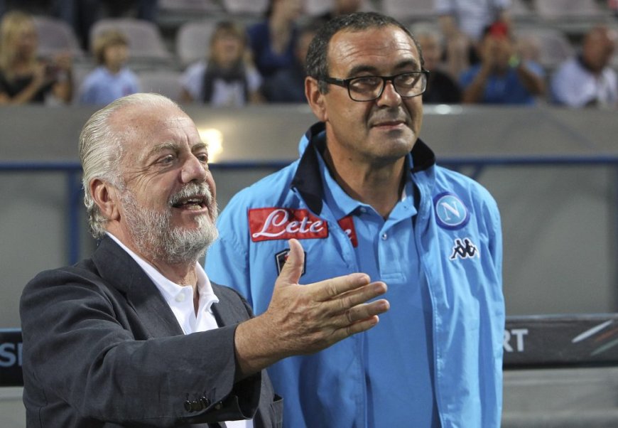 Maurizio Sarri branded as ‘loser’ by Napoli chief De Laurentiis after Lazio resignation
