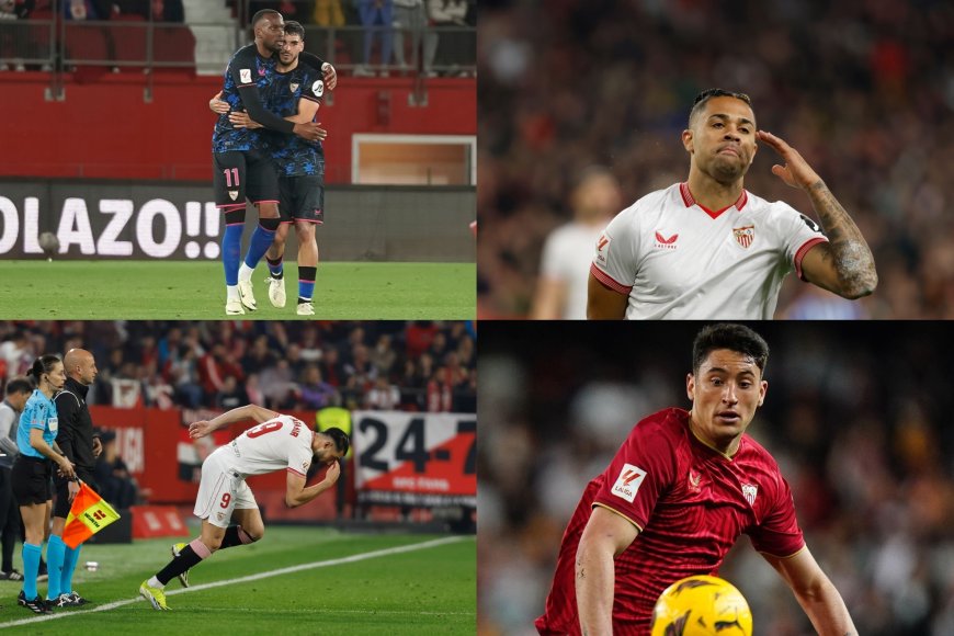 La irrupción de Isaac Romero provoca un atasco en la delantera del Sevilla