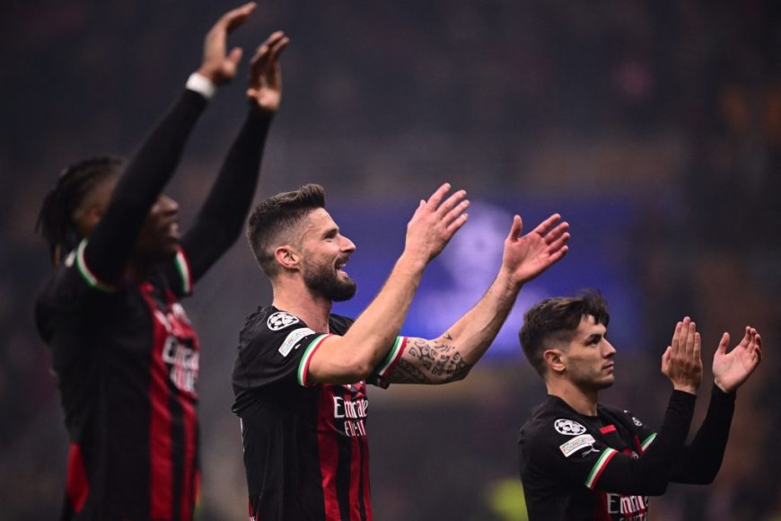 Milan coach Stefano Pioli to rest Rafael Leao and Olivier Giroud against Sassuolo